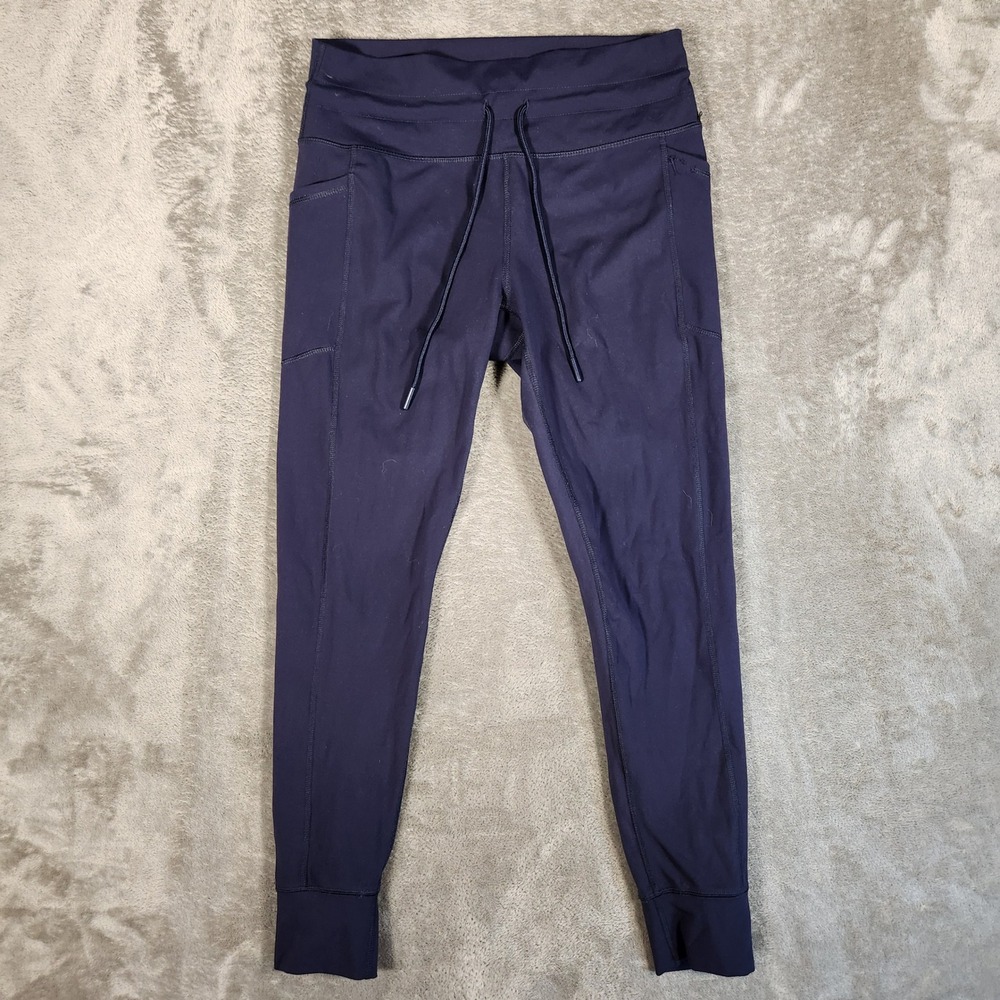 Spyder Active Jogger Pants Womens Small Navy Blue Excellent Athletic Pockets